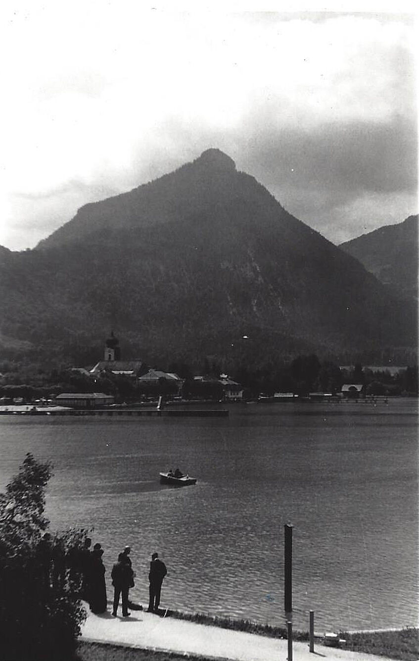 View of Strobl from the Sommerhochschule (© Philippe Valletoux)