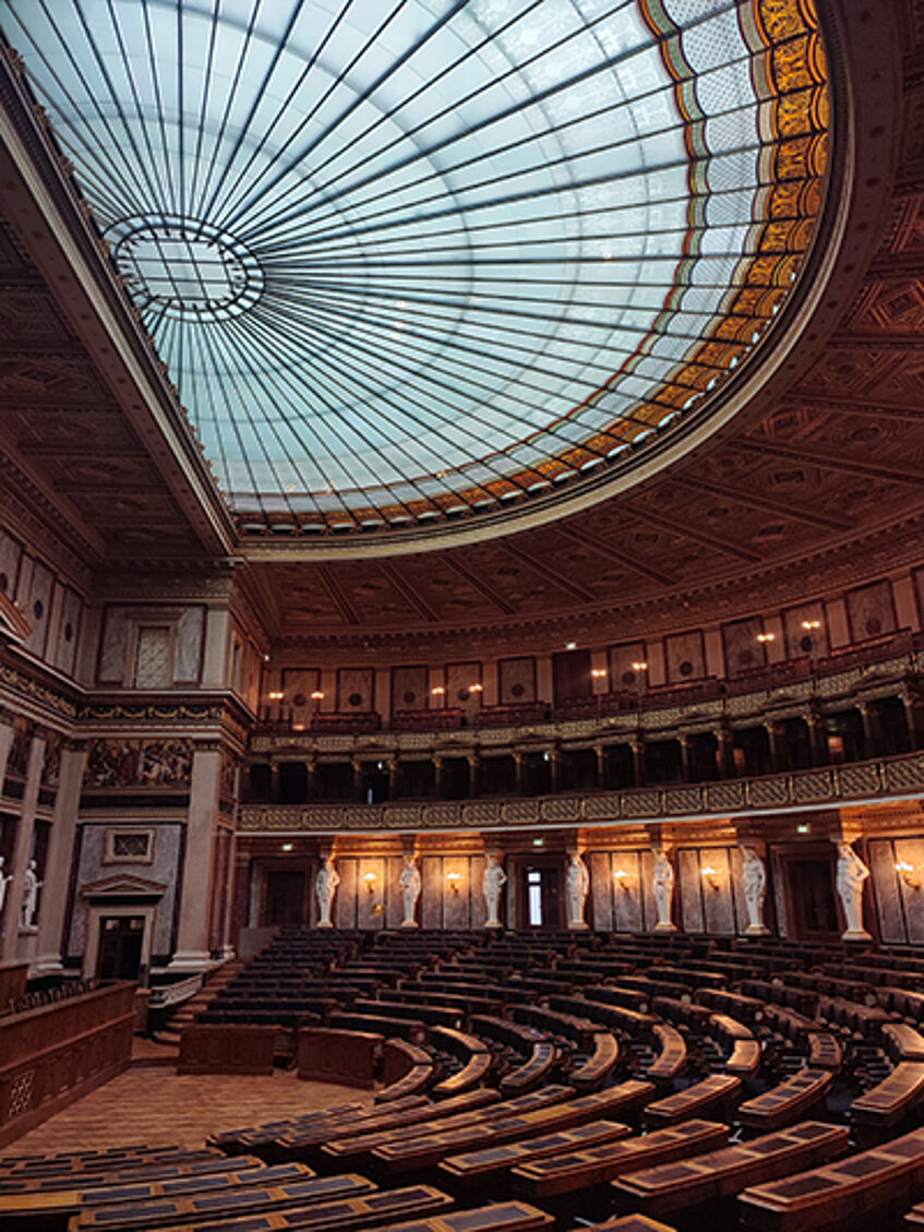 Federal assembly hall of the Viennese Parliament